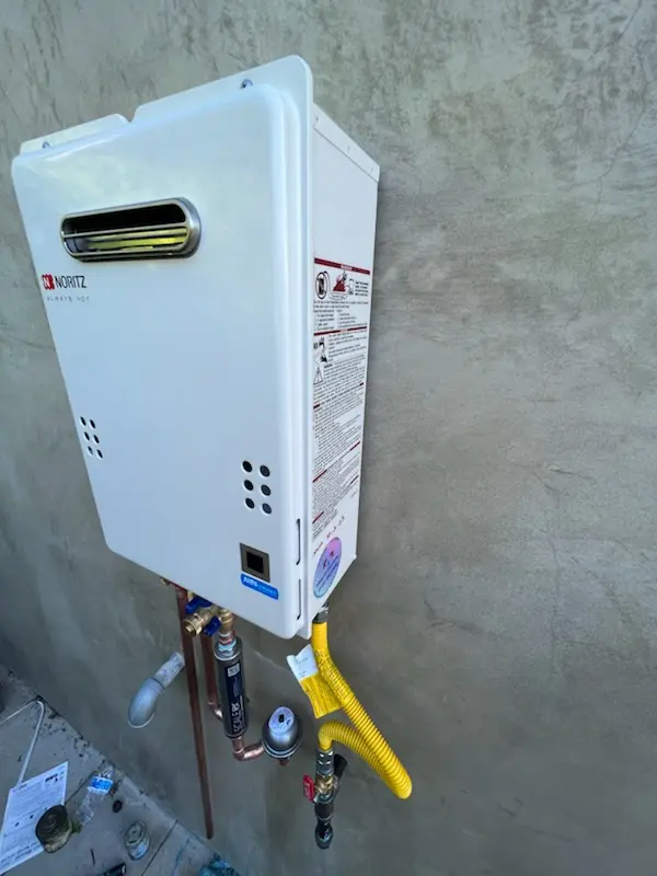 Tankless water heater installation for Brier Hill homes