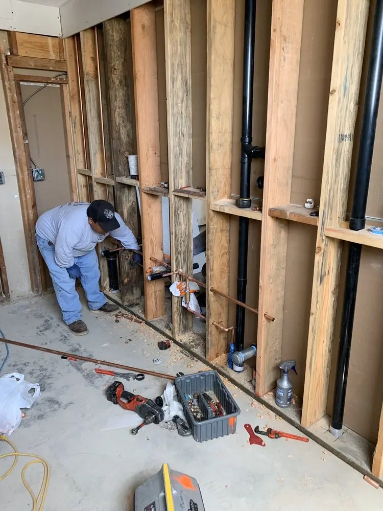 Commercial rough-in plumbing for Commercial Plumbing in Brier Hill
